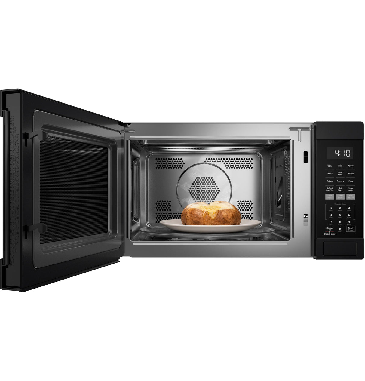 GE® 1.0 Cu. Ft. Capacity Countertop Convection Microwave Oven with Air Fry