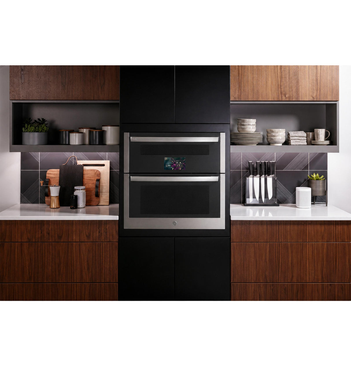 GE Profile™ 30" Smart Built-In Twin Flex Convection Wall Oven