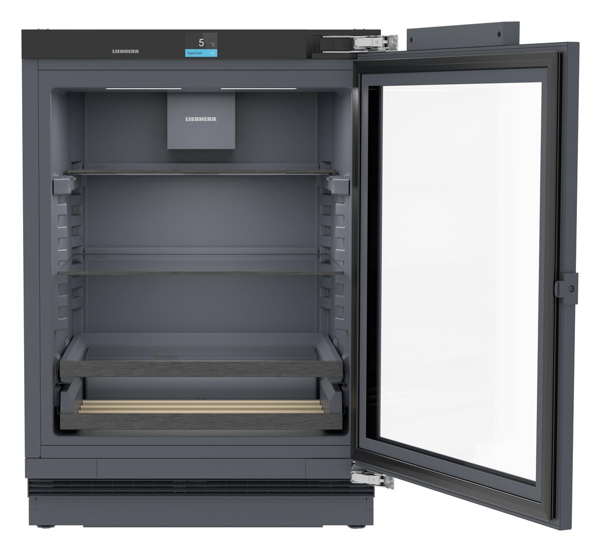 Fully Integrated under counter beverage refrigerator