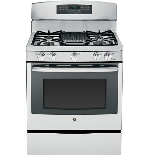 GE® 30" Free-Standing Gas Convection Range