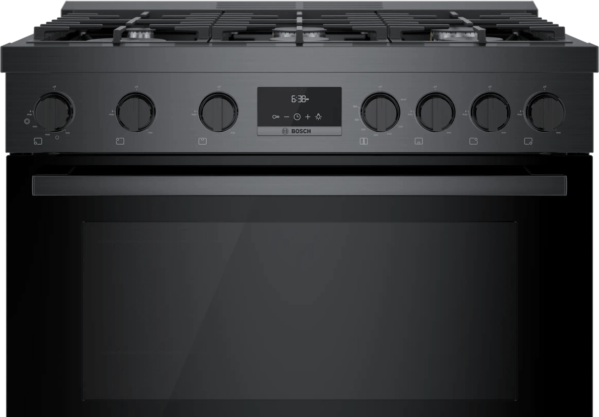 800 Series Gas Freestanding Range 36" Black Stainless Steel