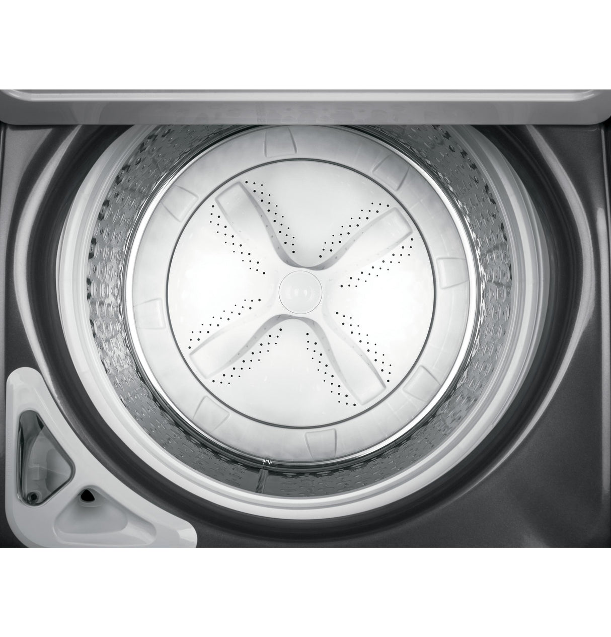 GE® 5.0 cu. ft. Capacity Smart Washer with Stainless Steel Basket