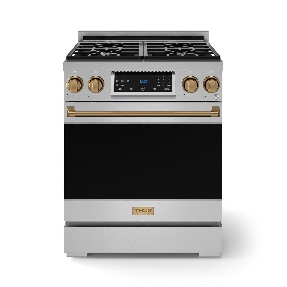 30 Inch Professional Lp Range With Tilt Panel Touch Control In Stainless Steel/bronze Gordon Ramsay Series