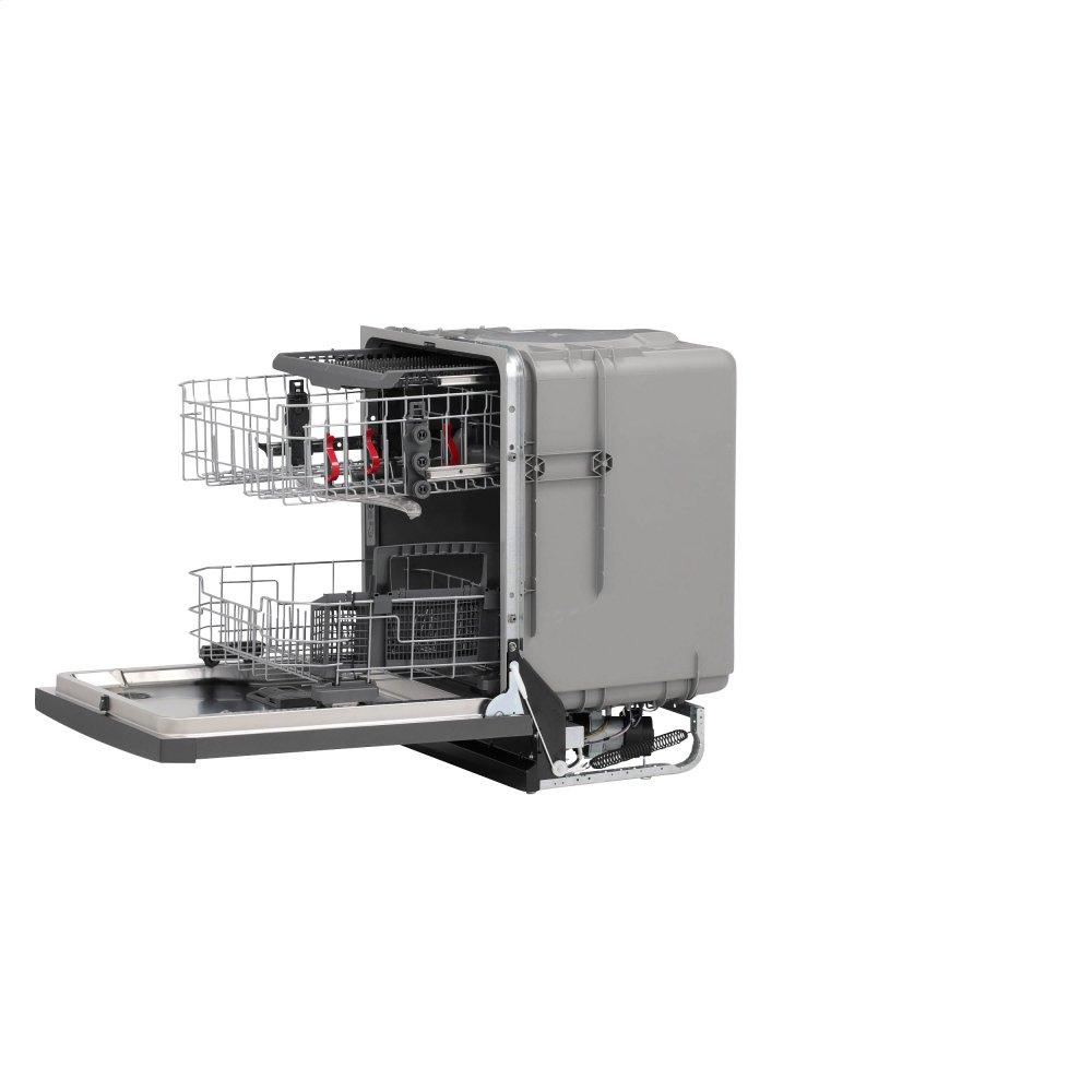 GE® Hybrid Stainless Steel Interior Dishwasher with Hidden Controls