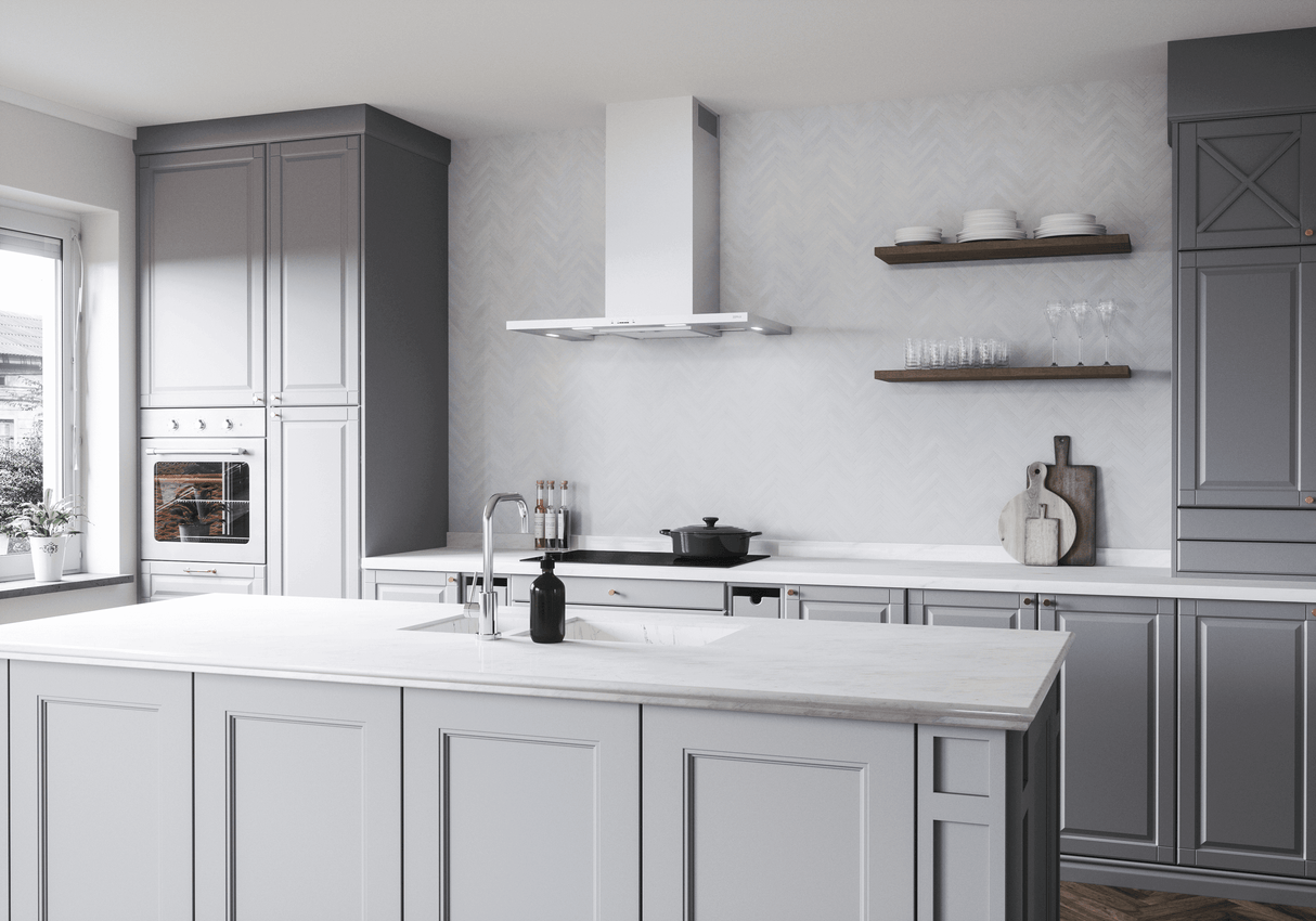 Modena, Wall, 30in, SS+Glass, LED, ACT