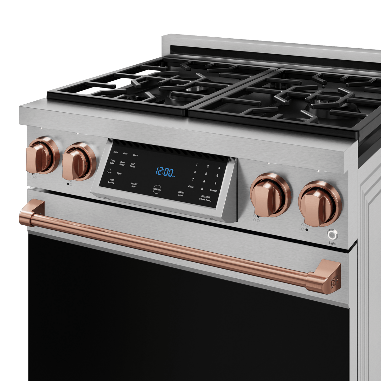 30 Inch Professional Lp Range With Tilt Panel Touch Control In Stainless Steel/rose Gold Gordon Ramsay Series