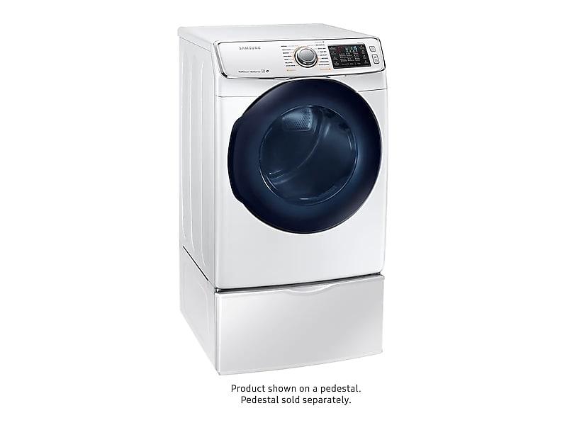 7.5 cu. ft. Gas Dryer in White
