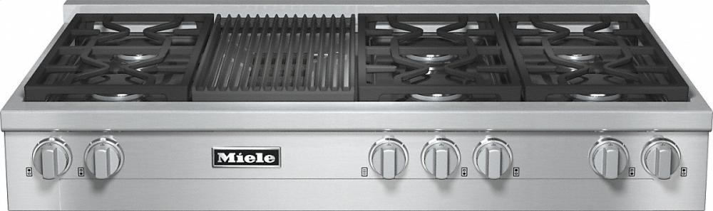 KMR 1355 G RangeTop with 6 burners and grill for versatility and performance