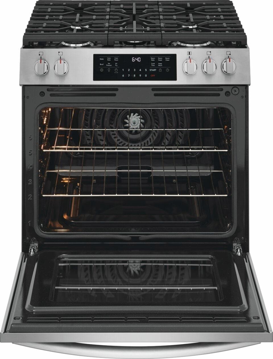 30" Front Control Gas Range