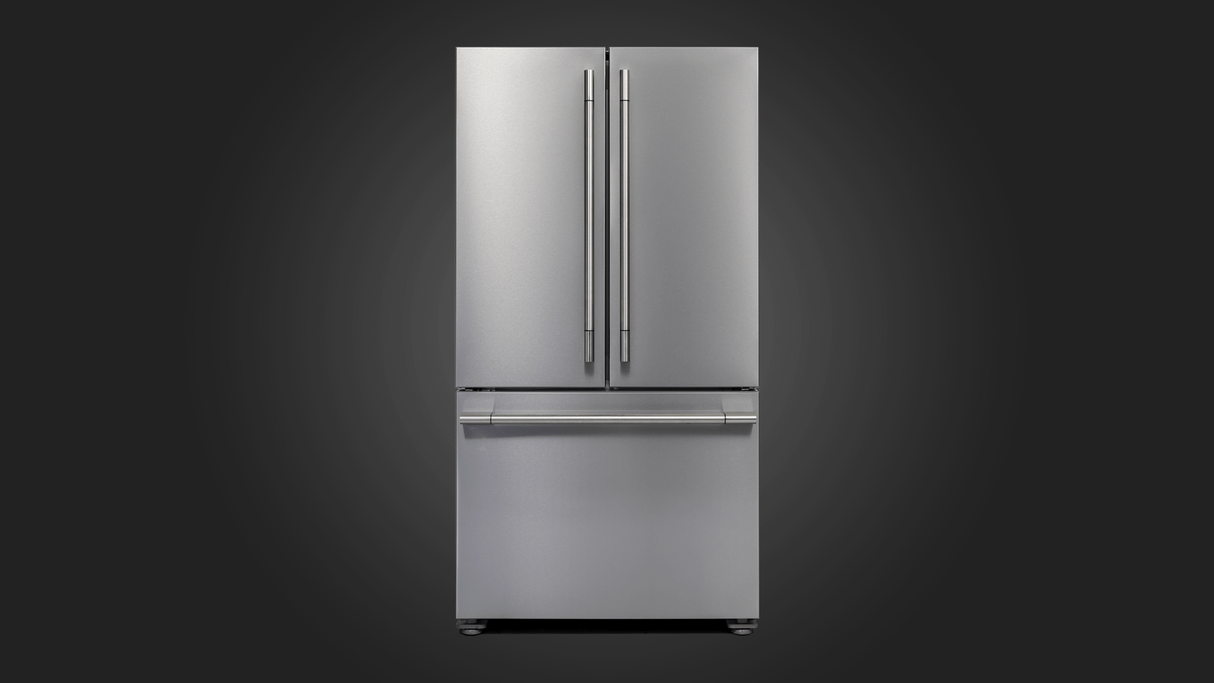 36" FRENCH DOOR FRIDGE
