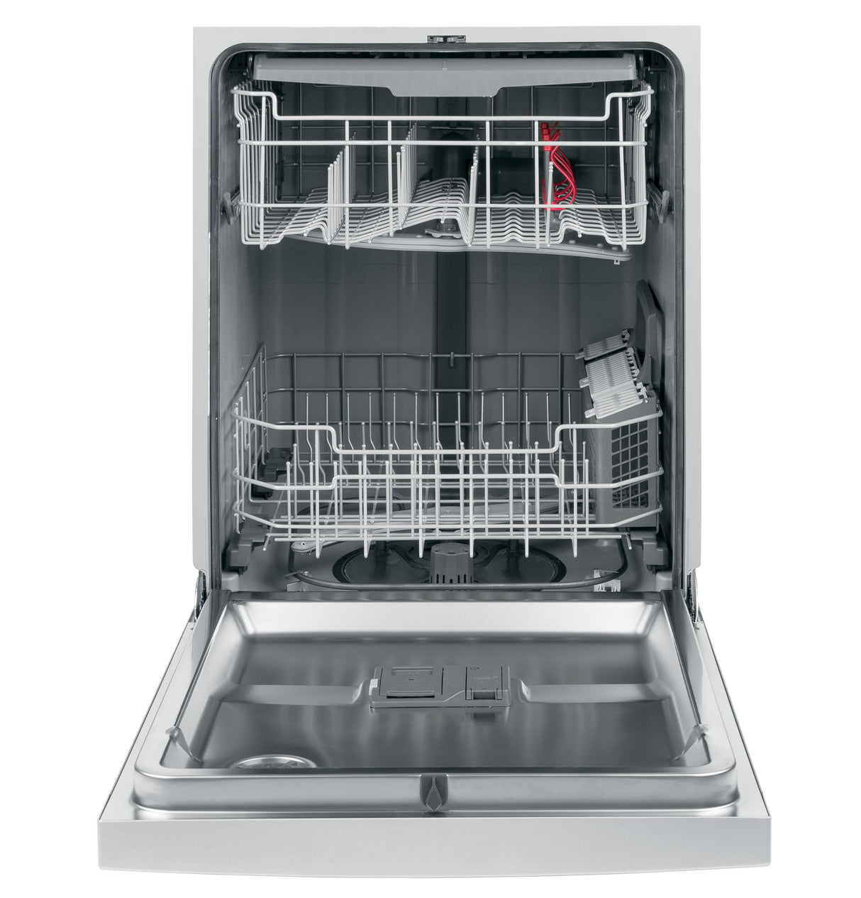 GE® Front Control with Stainless Interior Door Dishwasher with Sanitize Cycle & Dry Boost
