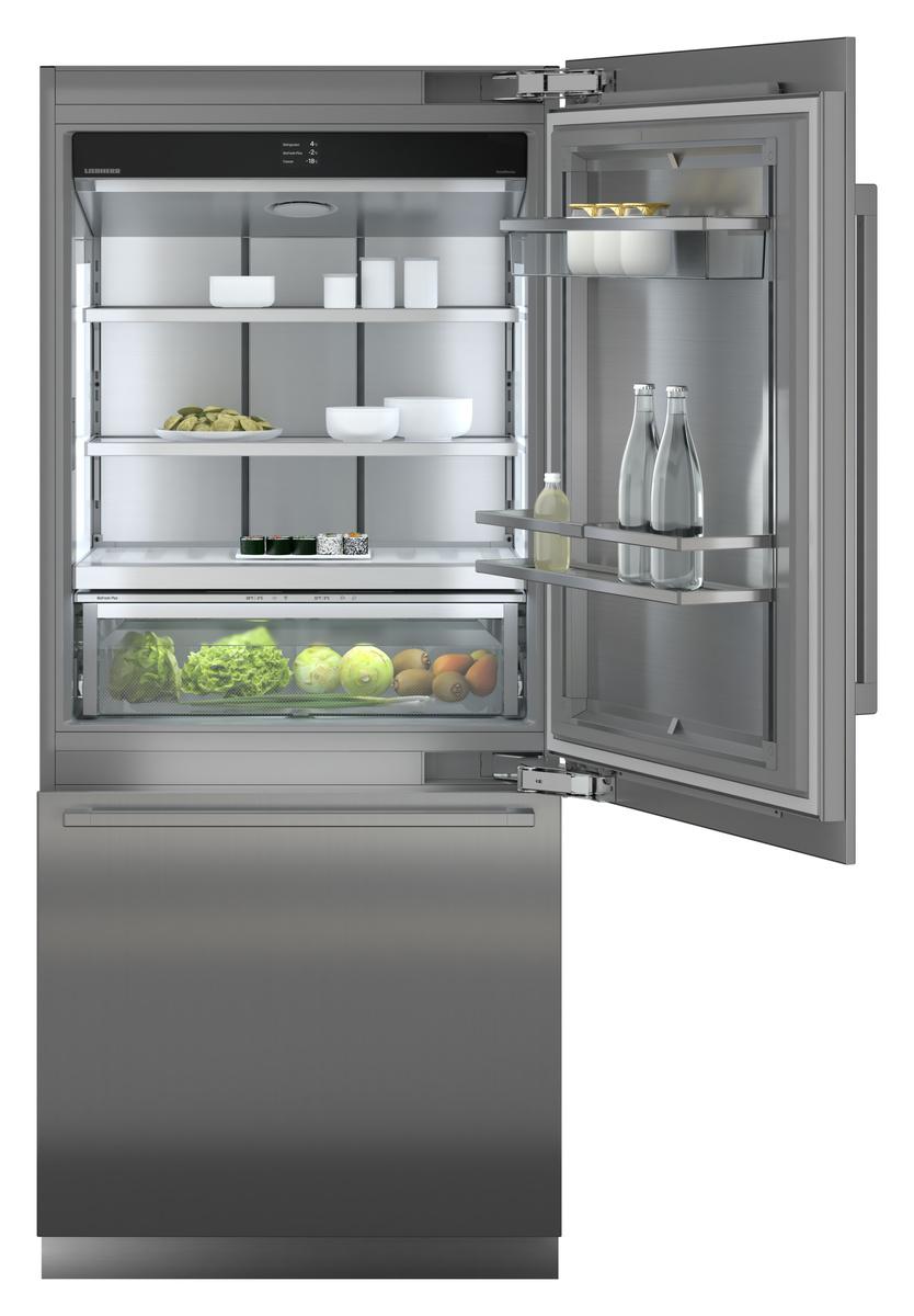 Fully Integrated Bottom Freezer Refrigerator with BioFresh