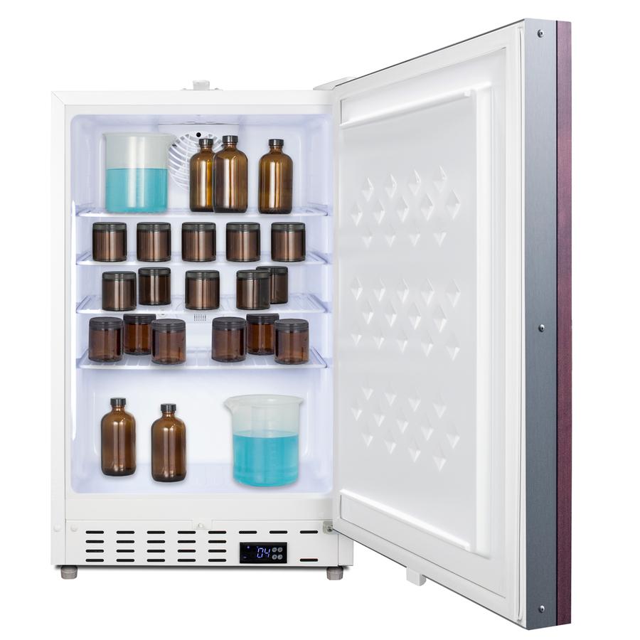 20" Wide Built-in Healthcare All-refrigerator, ADA Compliant (panel Not Included)