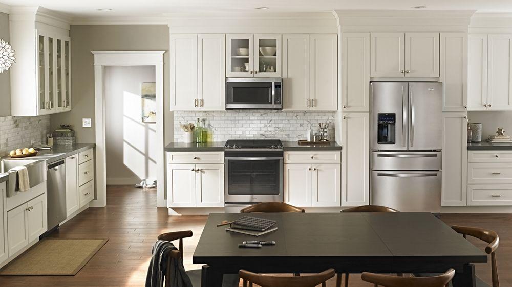 36-inch Wide 4-Door Refrigerator with More Flexible Storage