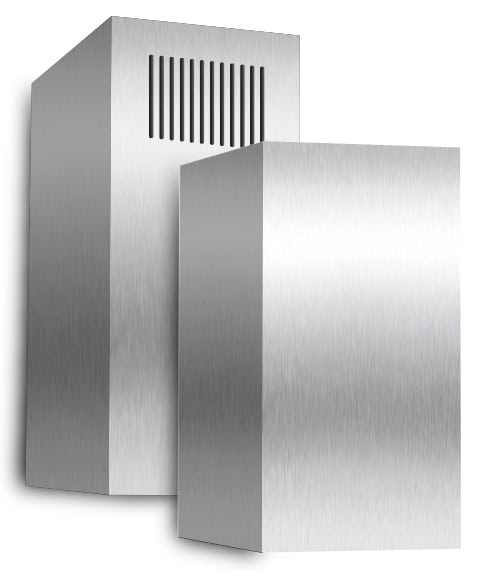 Stainless Steel Telescoping Duct Cover Fits Model XOQ Series for ceilings up to 10 high