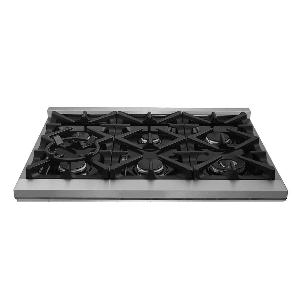 Forno Massimo 36-Inch Freestanding Dual Fuel Range, 6 Burners, Double Convection Ovens