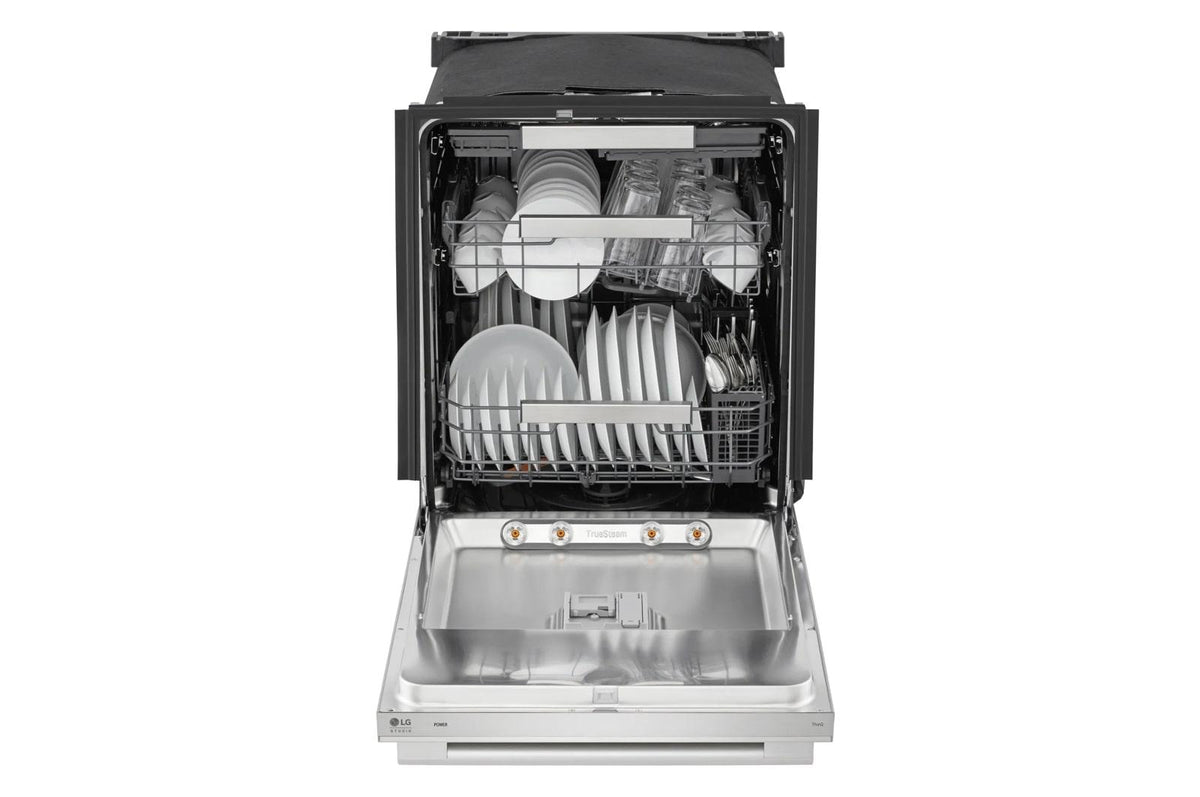 LG STUDIO Smart Top Control Dishwasher with 1-Hour Wash & Dry, QuadWash® Pro, TrueSteam® and Dynamic Heat Dry™