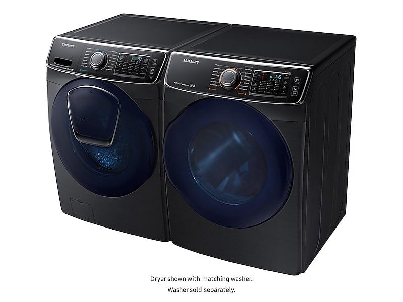 7.5 cu. ft. Gas Dryer in Black Stainless Steel