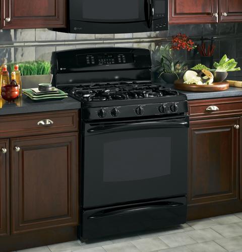GE Profile 30" Free-Standing Self Clean Convection Gas Range with Warming Drawer