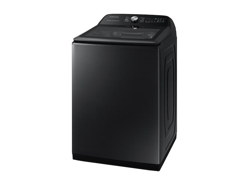 5.0 cu. ft. Top Load Washer with Super Speed in Black Stainless Steel