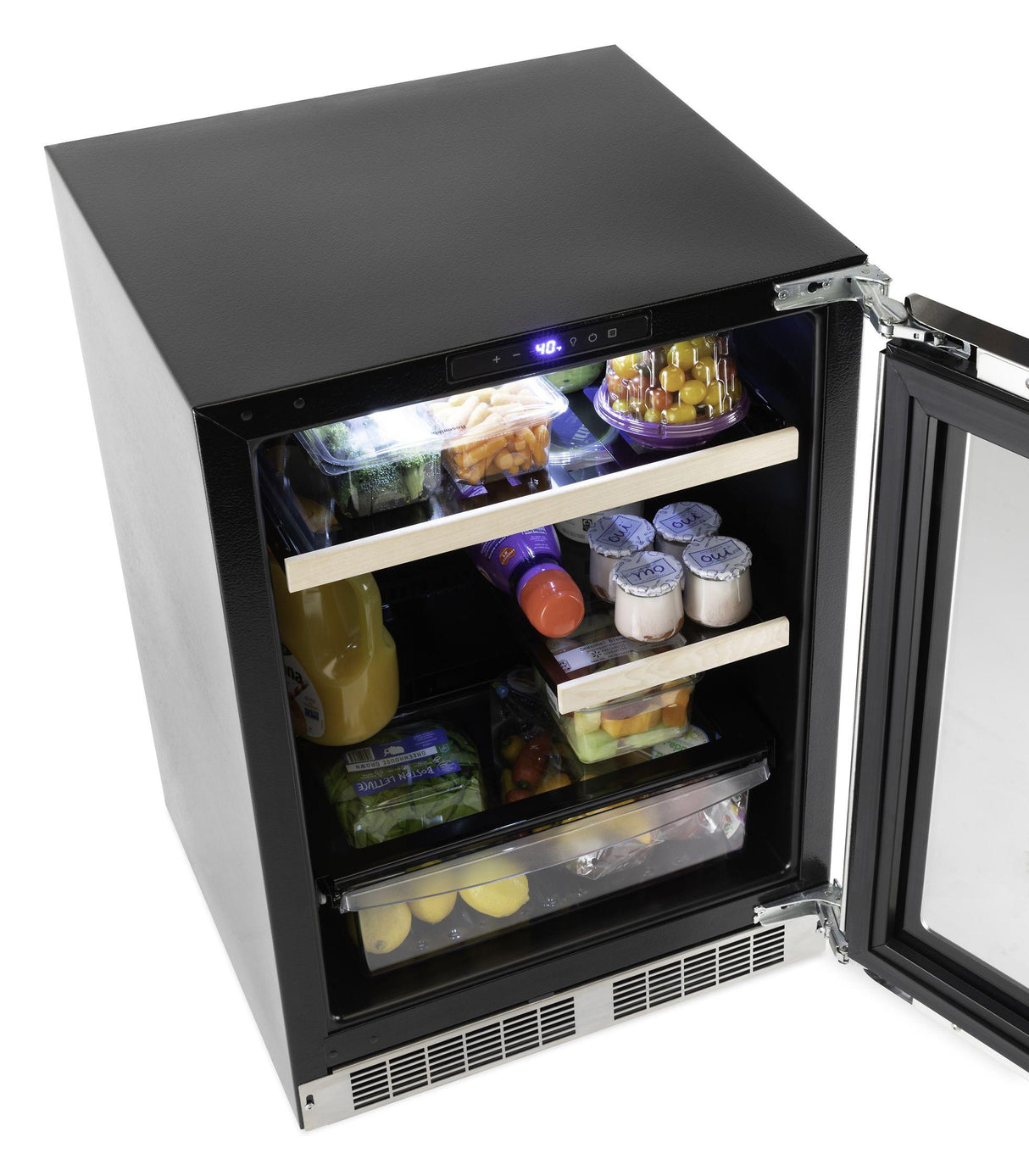 24" Glass Door Undercounter Refrigerator - VRUI