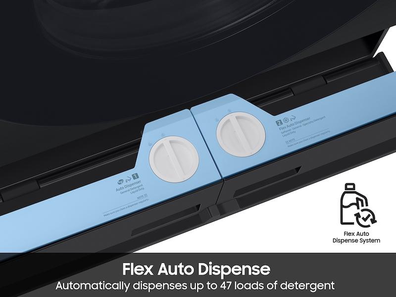 5.3 cu. ft. Bespoke AI Laundry Ventless Heat Pump Dryer Combo™ All-in-One Ultra Capacity Washer with AI Home in Brushed Black