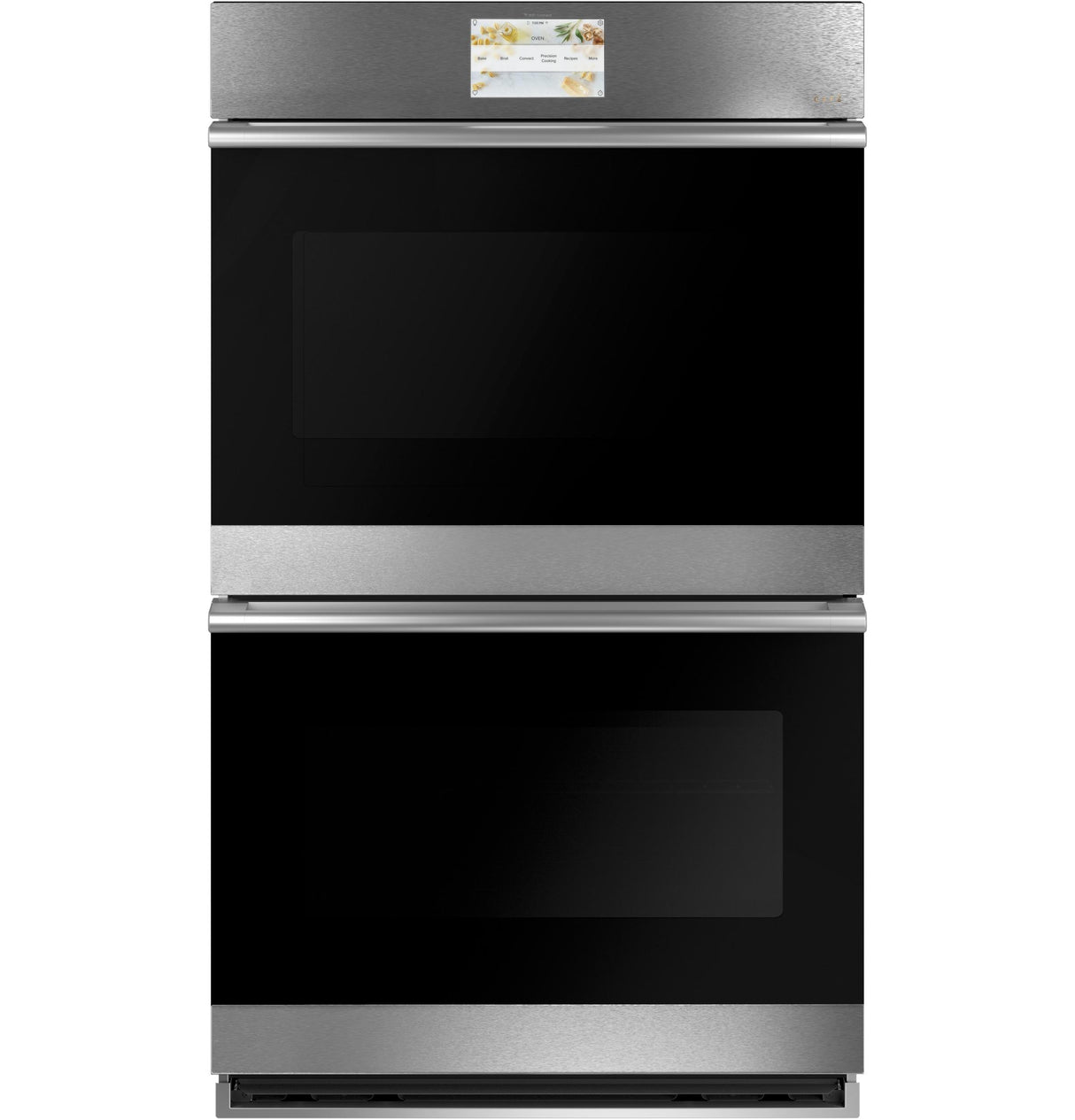 CAF(EBACK)™ 30" Smart Double Wall Oven with Convection in Platinum Glass