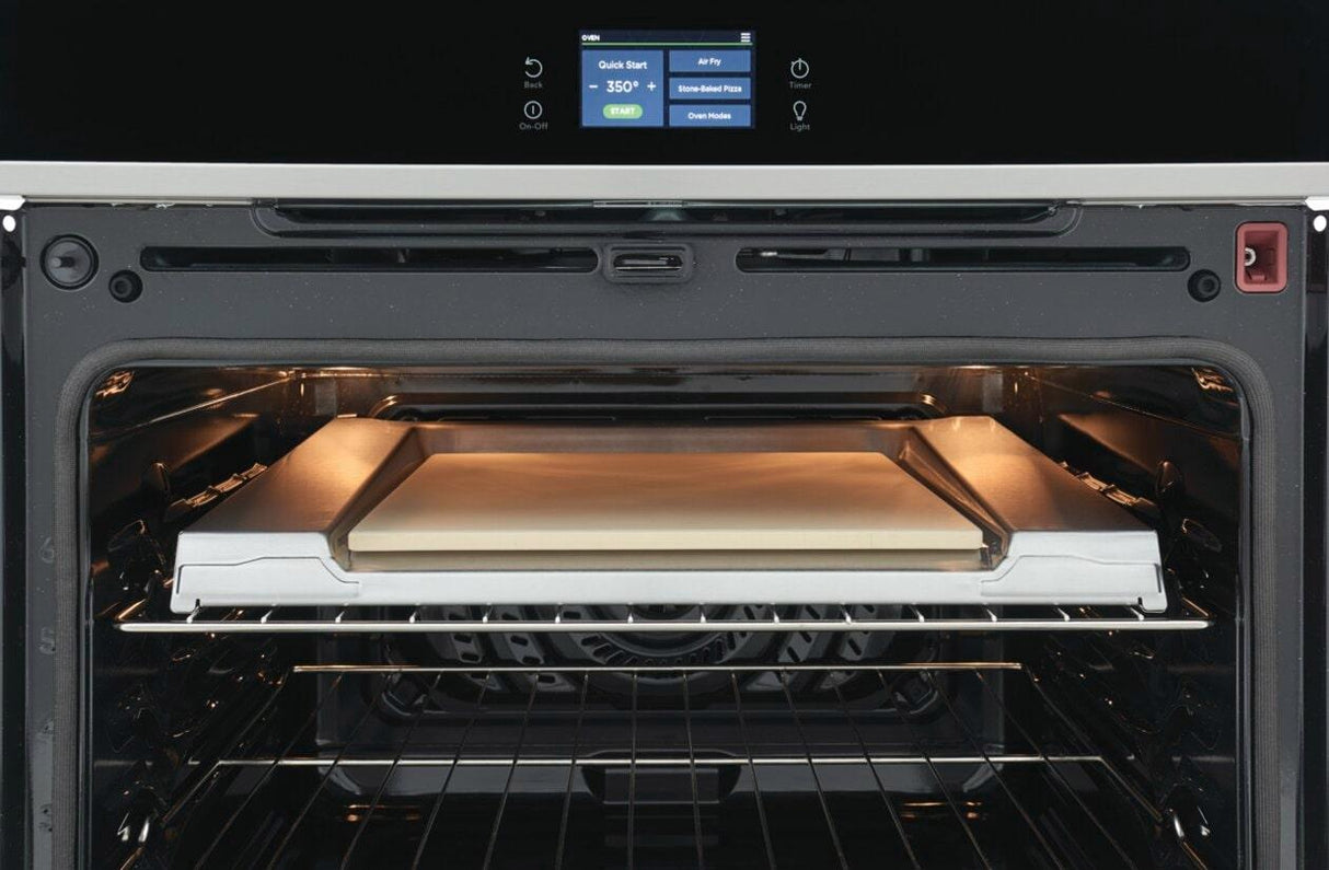30" Single Electric Wall Oven with Stone-Baked Pizza