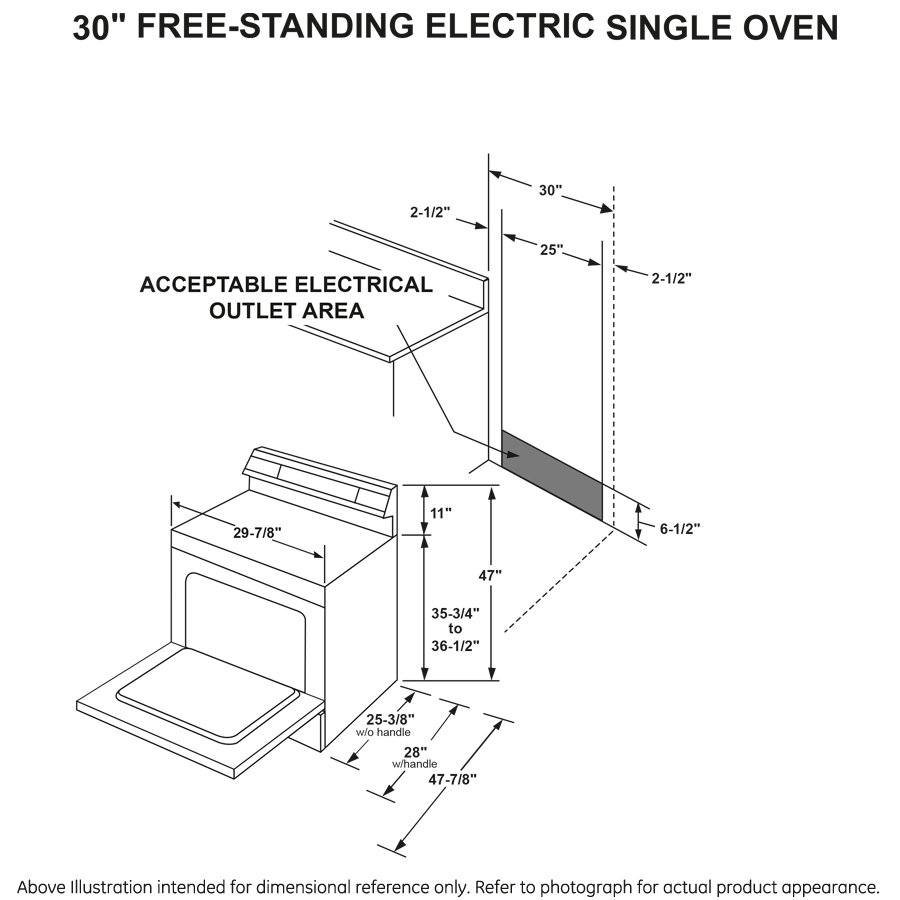 GE Profile™ 30" Smart Free-Standing Electric Convection Range with No Preheat Air Fry