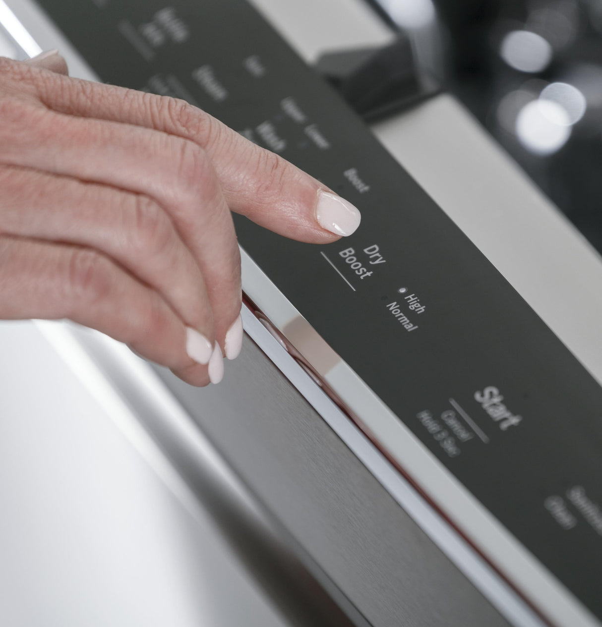 GE Profile™ ENERGY STAR® Fingerprint Resistant Top Control Stainless Steel Interior Dishwasher with Sanitize Cycle & Dry Boost