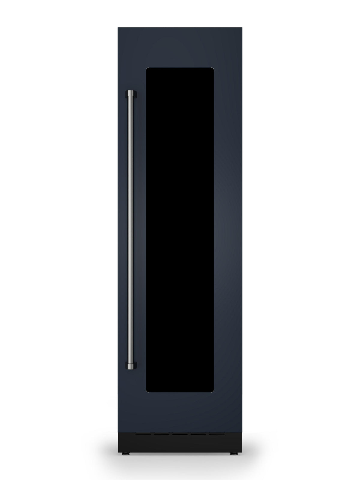 24"W. Integrated Wine Cellar Door Panel - Slate Blue Right Hinge