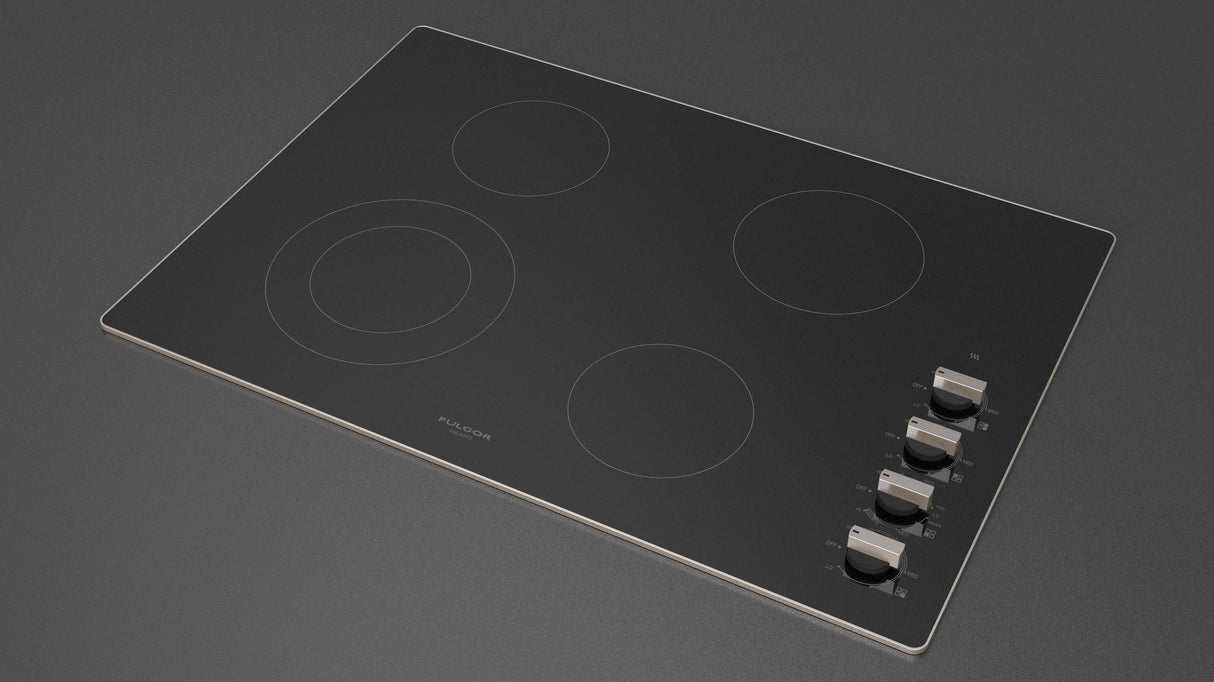 30" RADIANT COOKTOP WITH KNOBS
