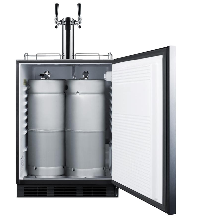 24" Wide Built-in Beer & Coffee Kegerator, ADA Compliant