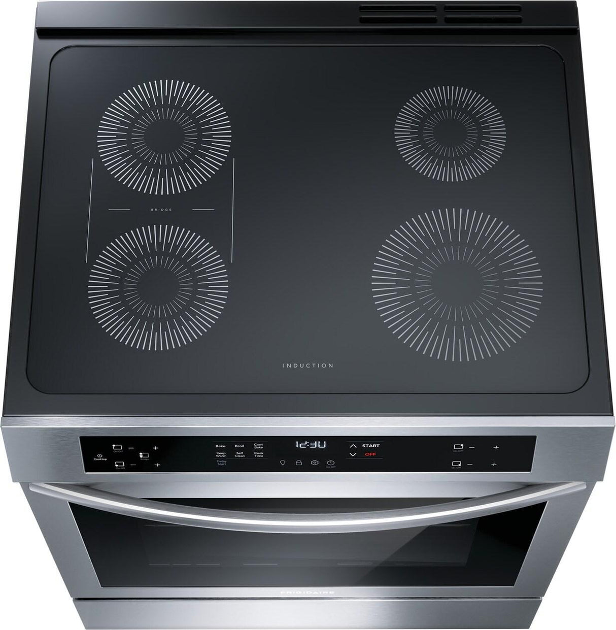 30" Front Control Induction Range with Convection Bake