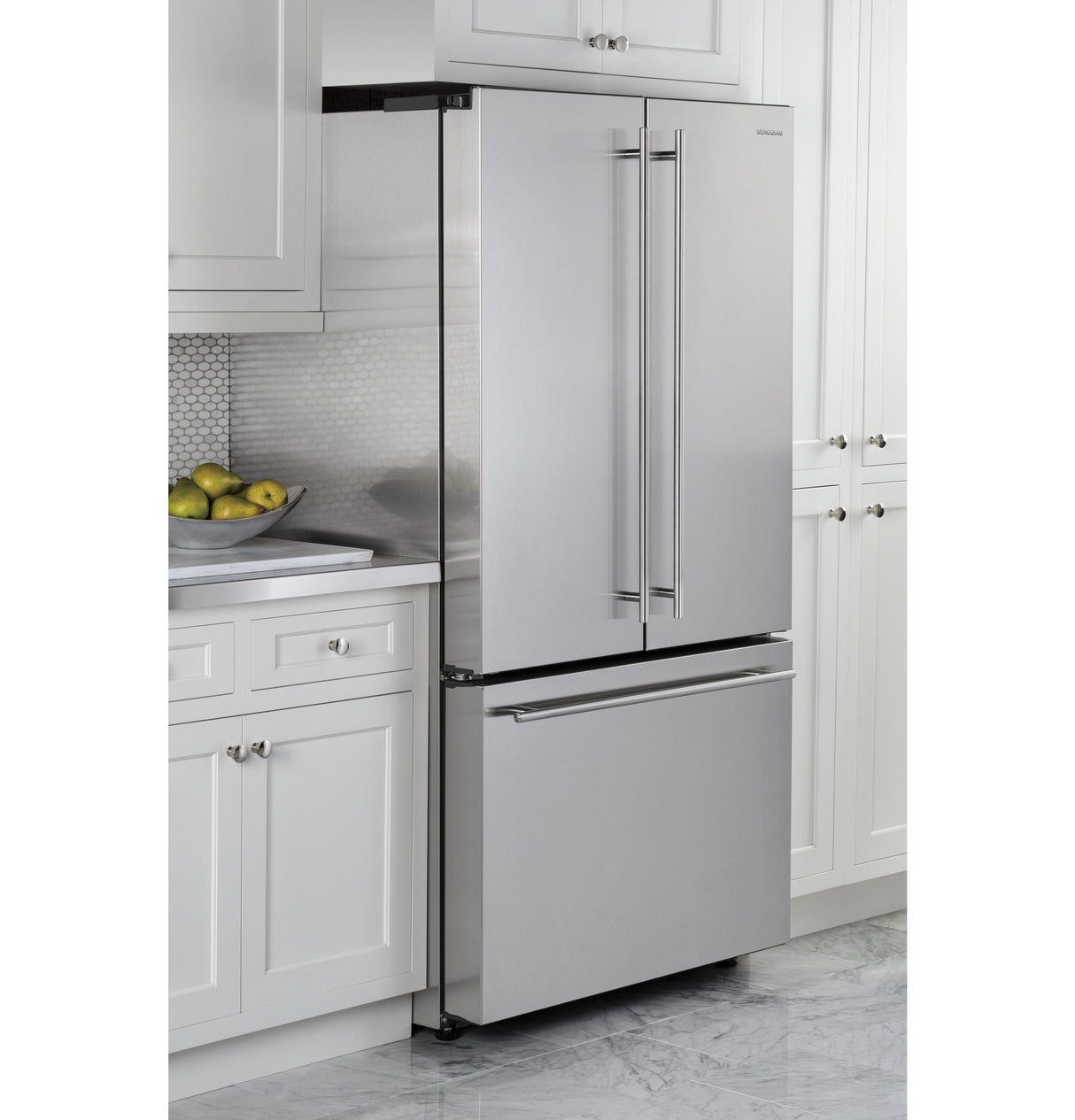 Monogram ENERGY STAR® 23.1 Cu. Ft. Counter-Depth French-Door Refrigerator