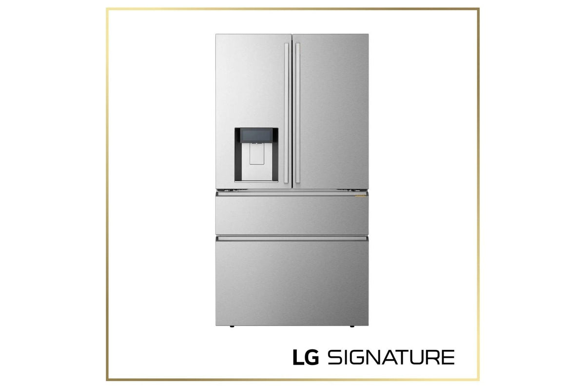 LG SIGNATURE 22 cu. ft. Counter-Depth with Zero Clearance™ 4-Door French Door Refrigerator with Thin Door Design