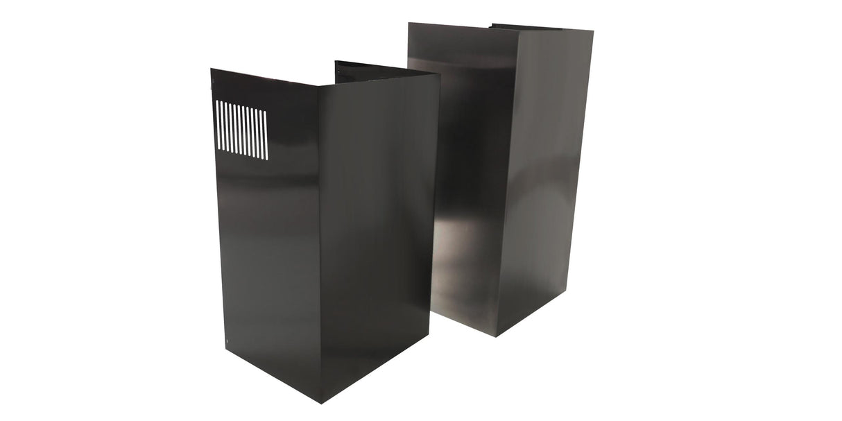 Duct Cover Extension For 10' Ceiling Fits XOB Black