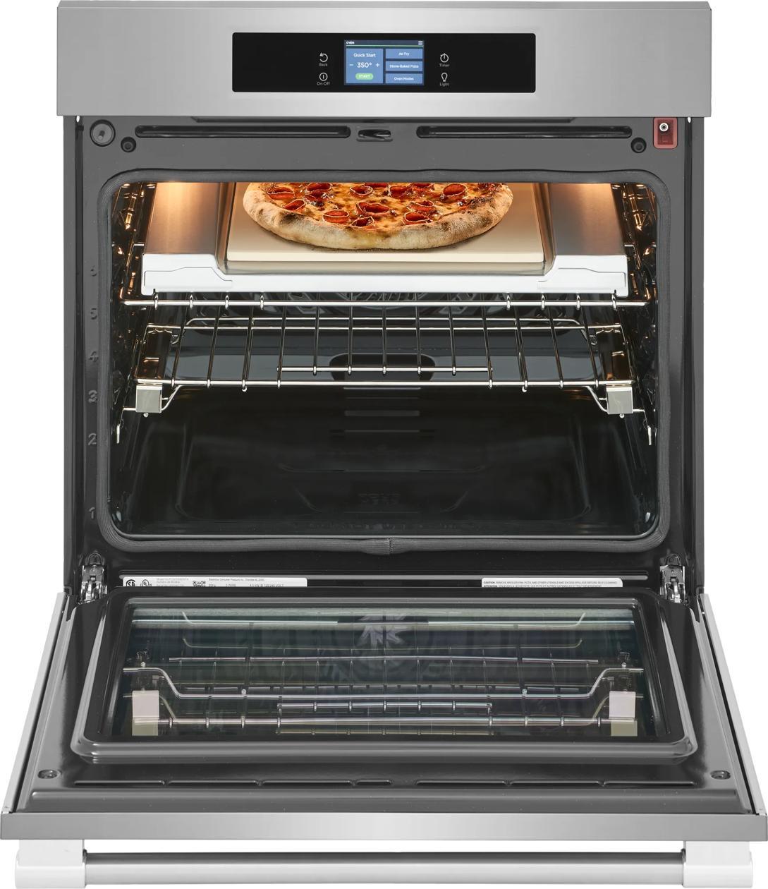 30" Single Wall Oven with Stone-Baked Pizza Mode