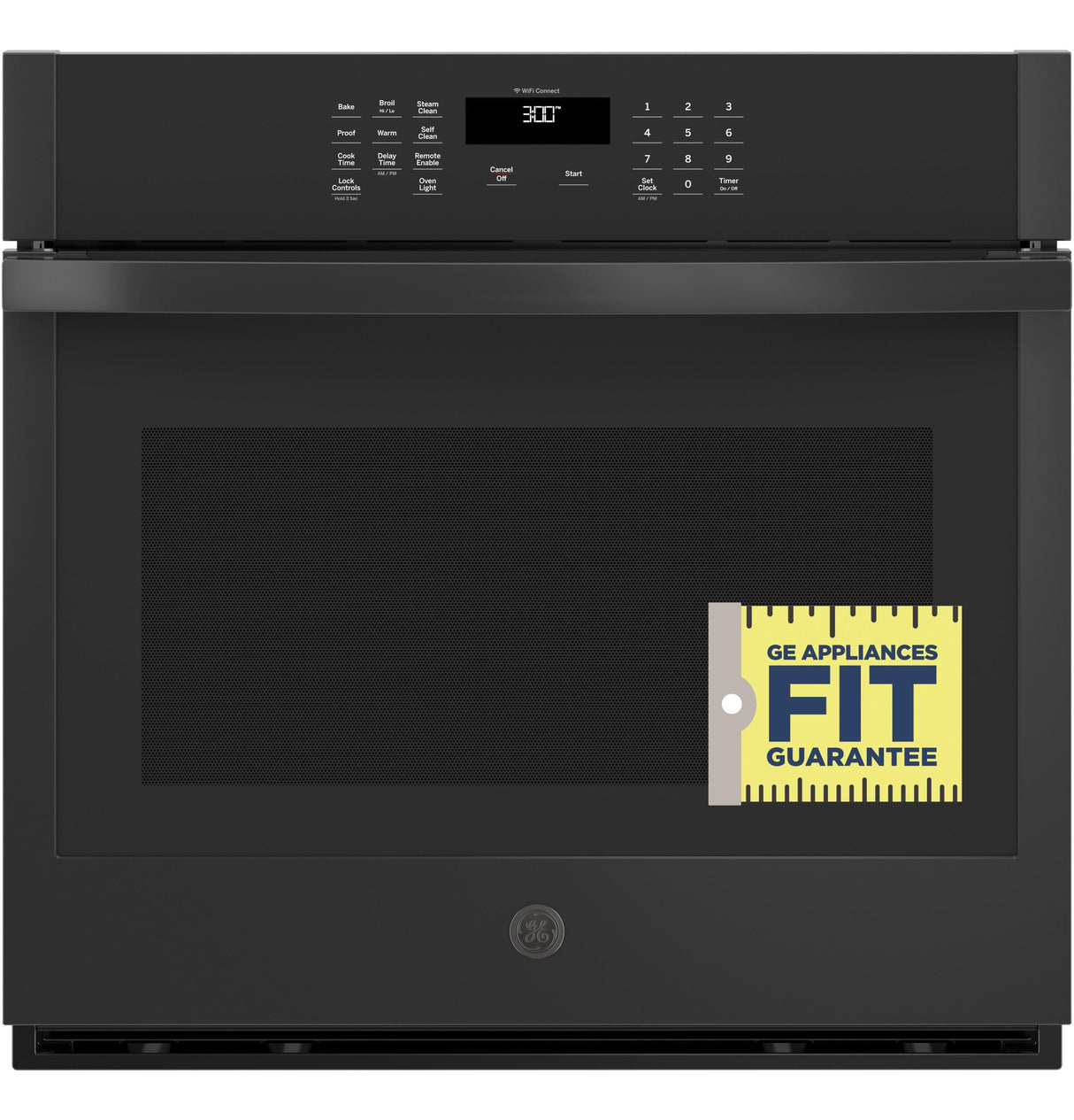 GE® 30" Smart Built-In Self-Clean Single Wall Oven with Never-Scrub Racks