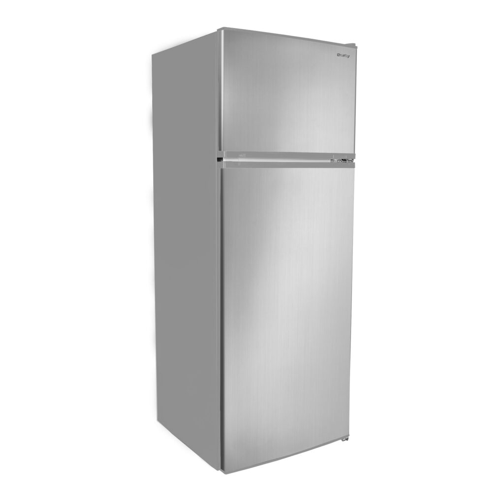 Danby 7.4 cu. ft. Partial Defrost Fridge in Stainless Steel Look