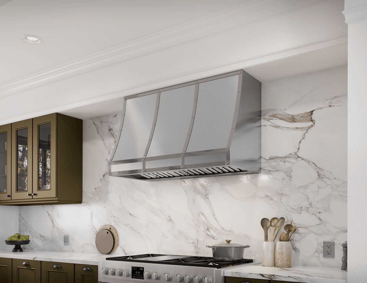 Forte Wall Custom Hood, 36in, SS, BODY ONLY