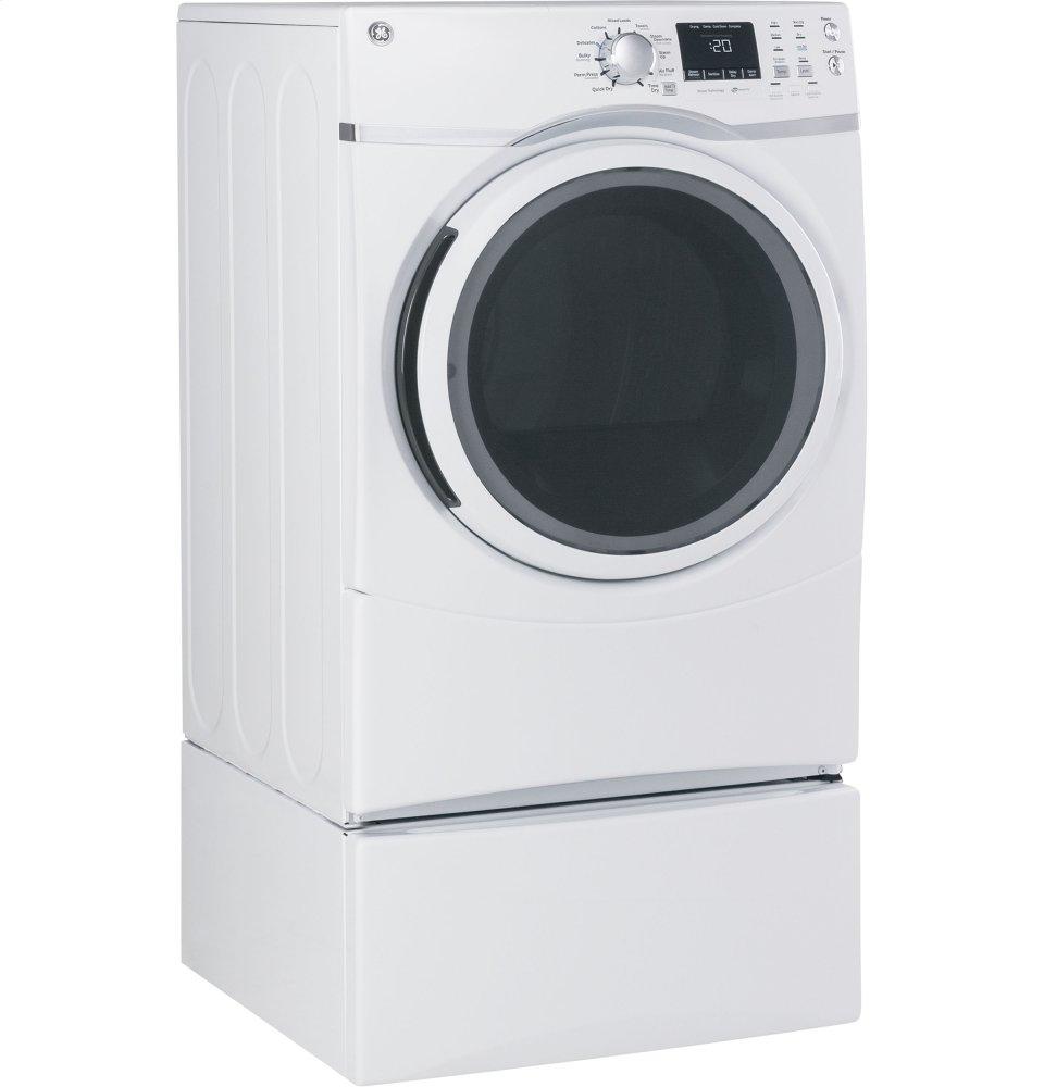 GE® 7.5 cu. ft. Capacity Front Load Gas Dryer with Steam