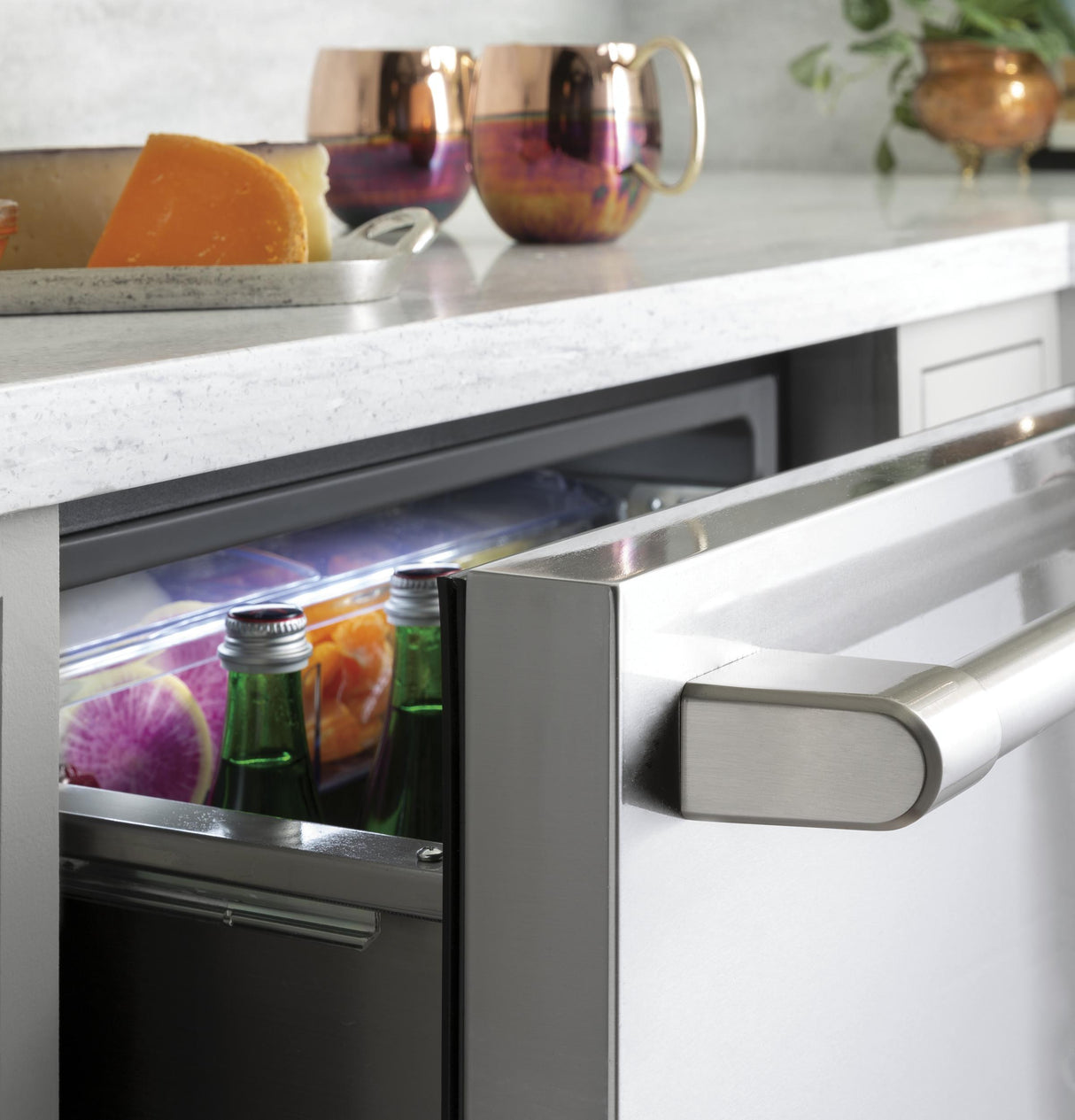 Café™ 5.7 Cu. Ft. Built-In Dual-Drawer Refrigerator