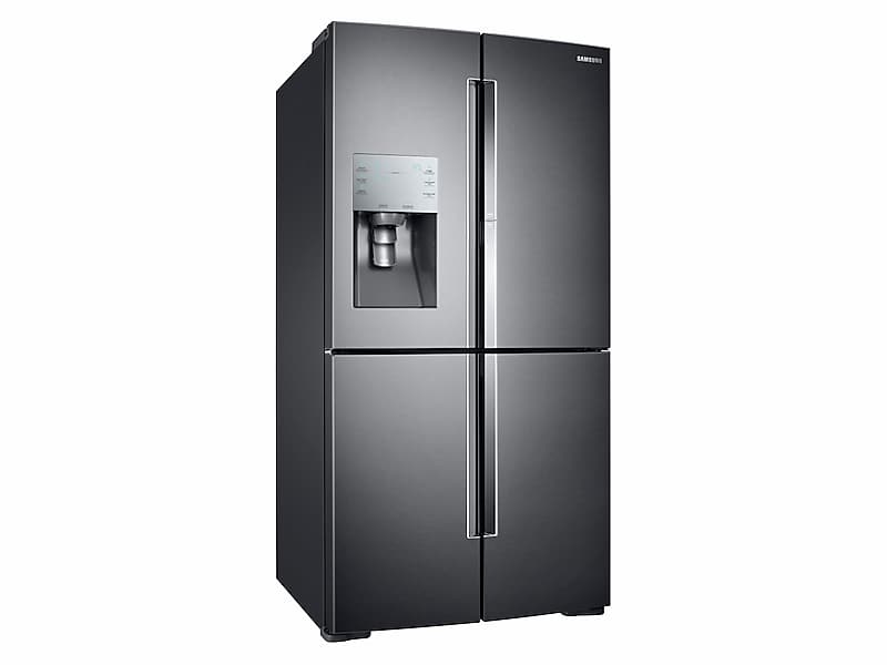 28 cu. ft. Food Showcase 4-Door Flex™ Refrigerator with FlexZone™ in Black Stainless Steel