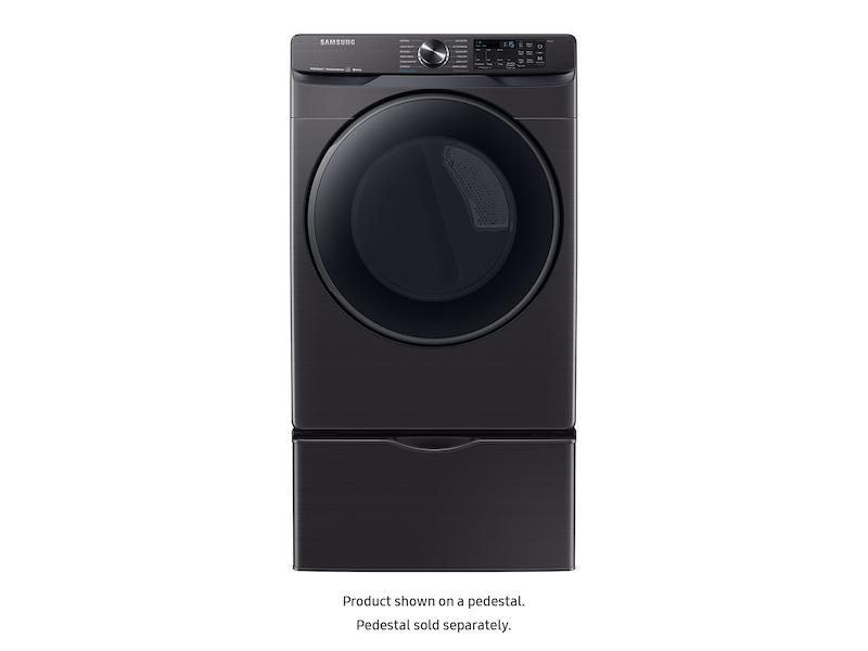 7.5 cu. ft. Smart Electric Dryer with Steam Sanitize+ in Black Stainless Steel