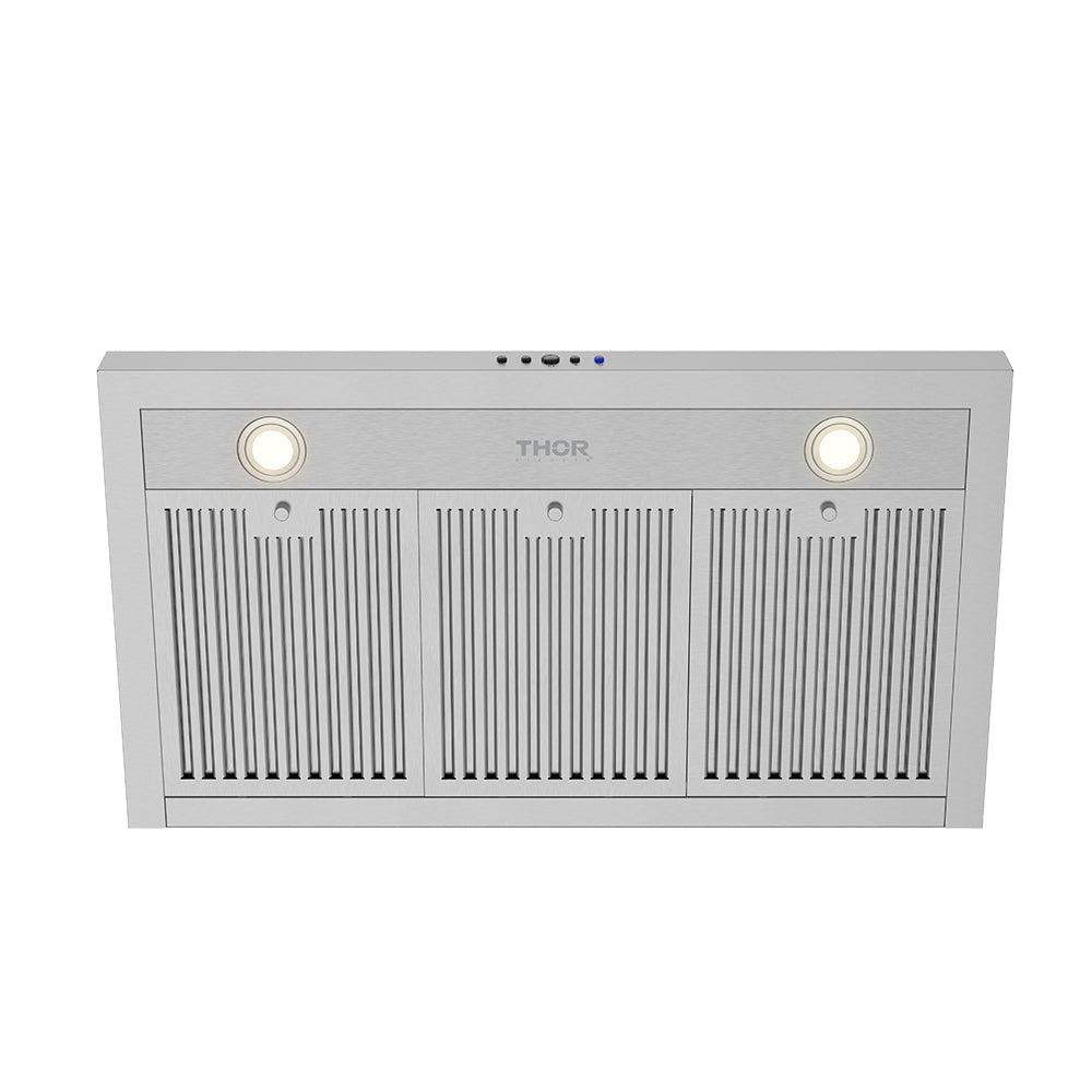 36 Inch Wall Mounted Chimney Range Hood With 350 Cfm