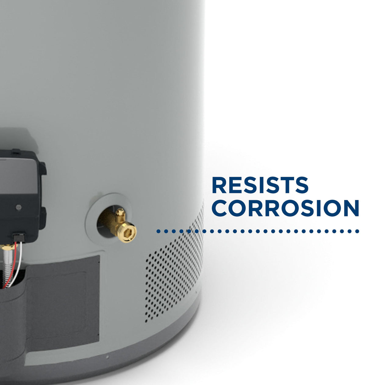 GE RealMAX Choice 40-Gallon Tall Natural Gas Atmospheric Water Heater