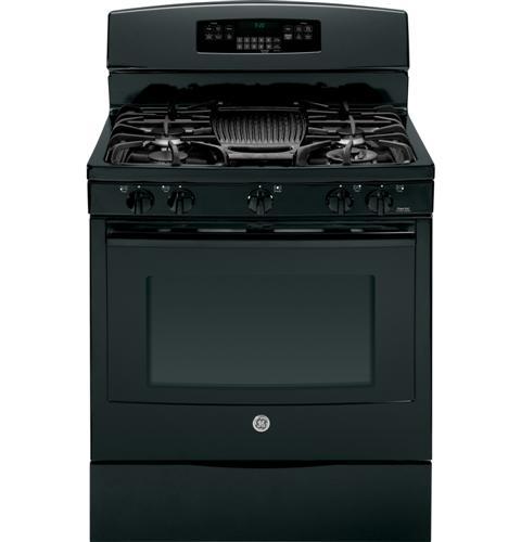 GE Profile™ Series 30" Free-Standing Self Clean Gas Range