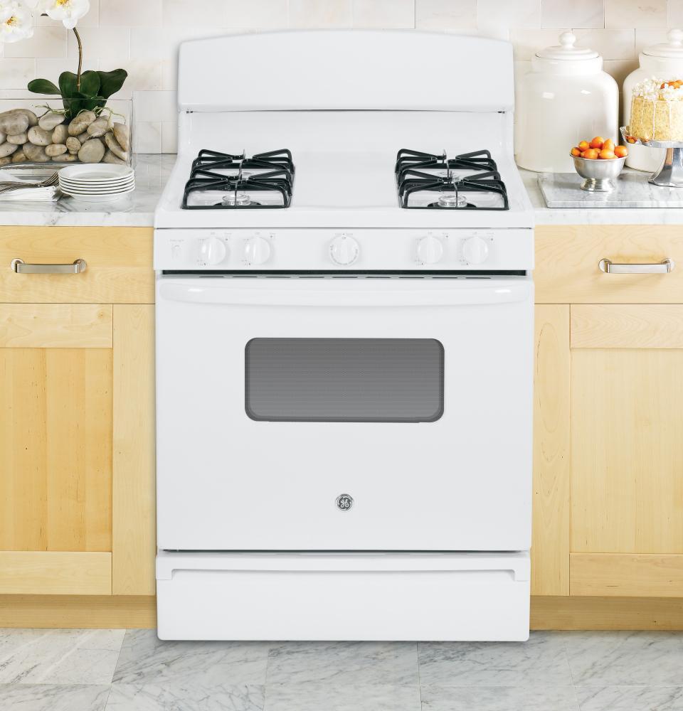 GE® 30" Free-Standing Gas Range