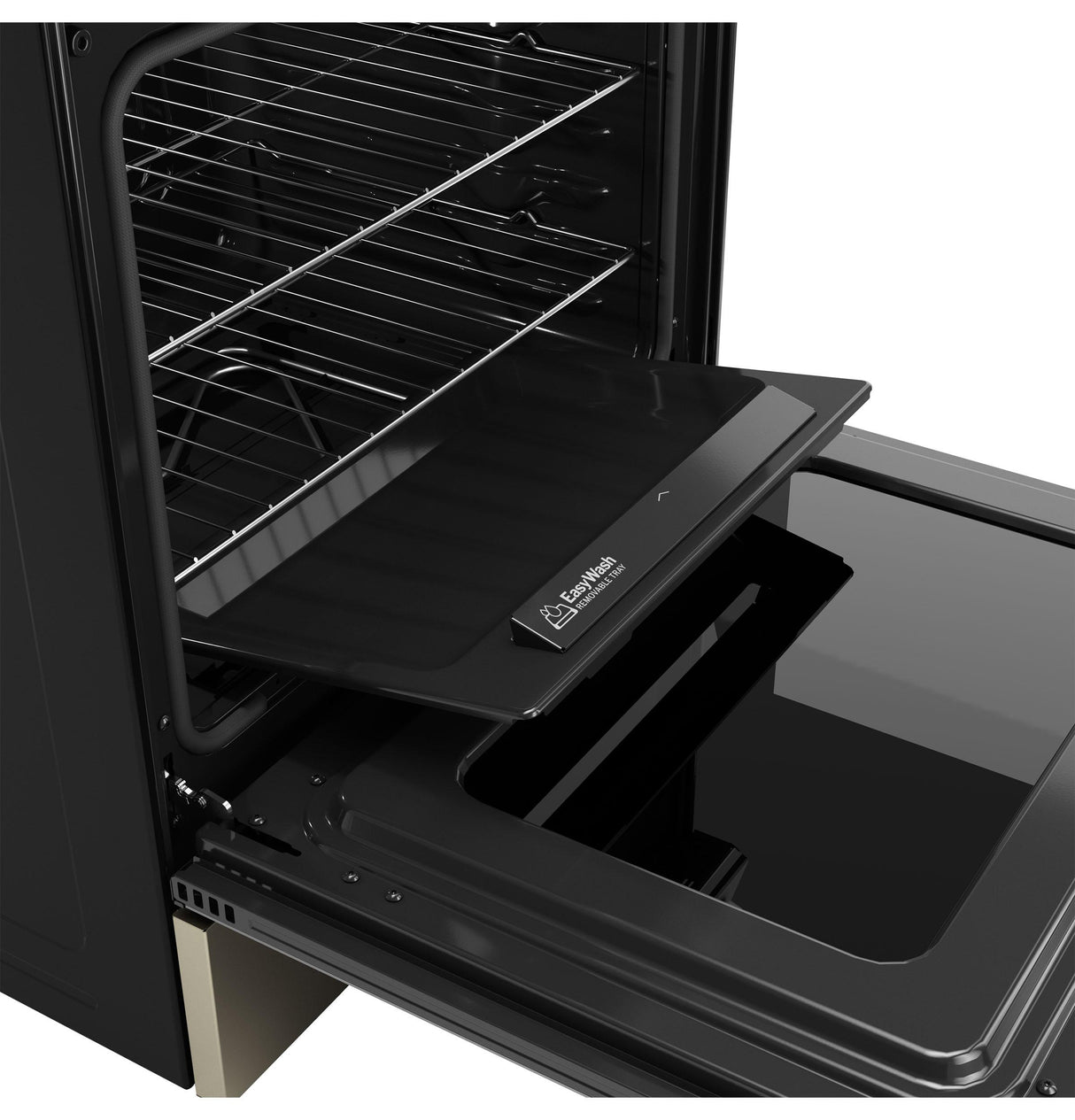 GE® ENERGY STAR® 30" Slide-In Electric Convection Range with No Preheat Air Fry and EasyWash™ Oven Tray
